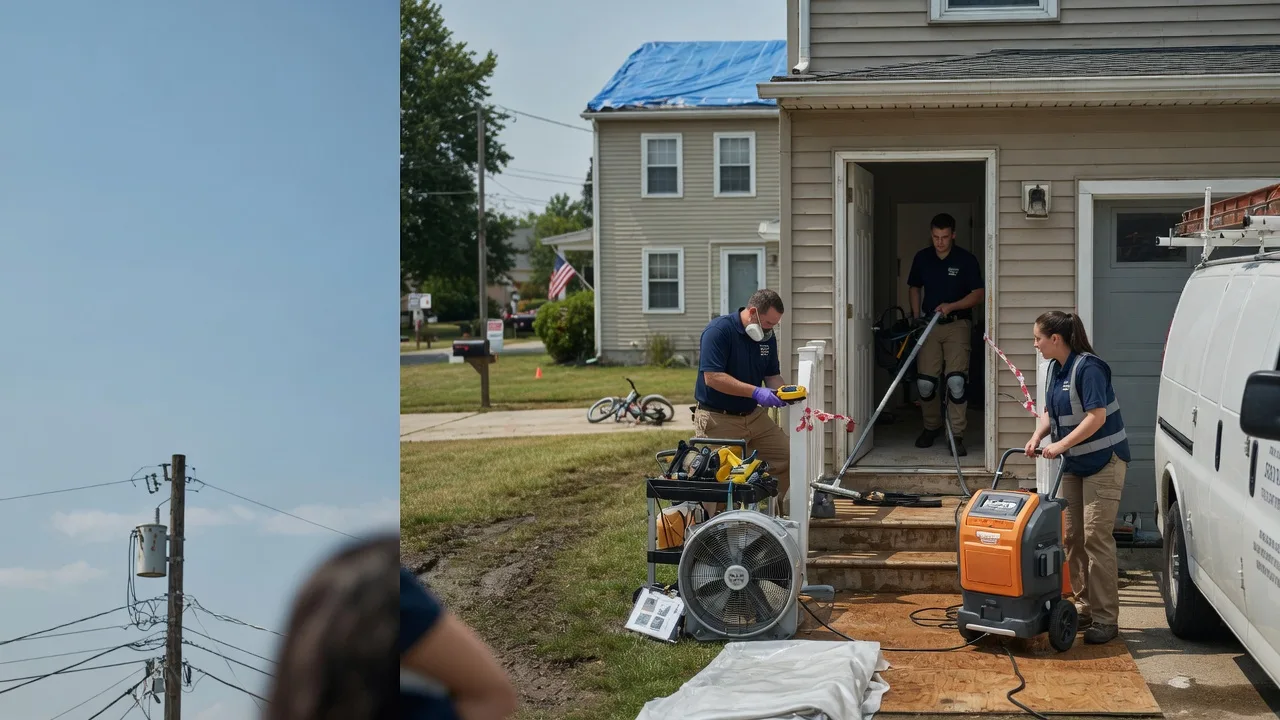 Water Damage Repair in King, WI near me